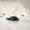 Green Aventurine Crystal Tortoise - Good luck , love & Healing