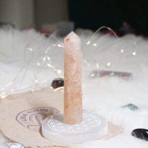 Himalayan Golden Azeztulite Quartz (Rare) - Pointer