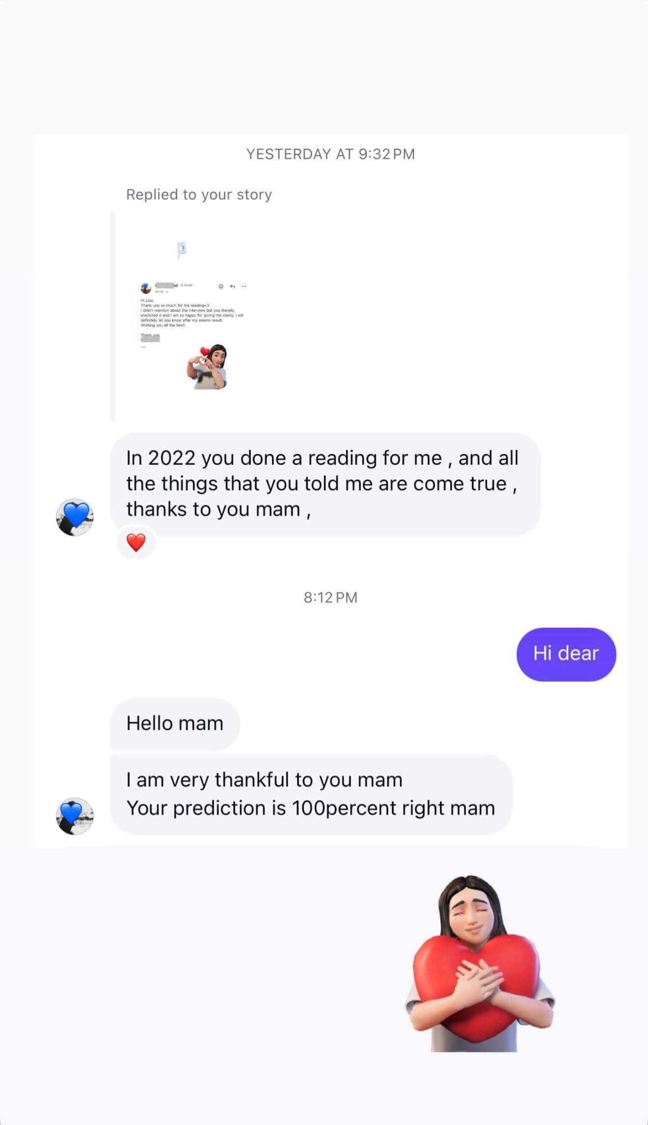 Lisa Simmi Review and feedback