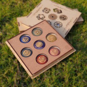 Divine 7 Chakra Crystal Set with Premium box - Luck, Success & Protection